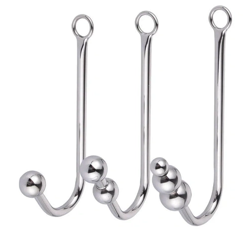 Anal Hooks Anal 5334 Collar Hook Elegant Beaded and Cuffs with 0109